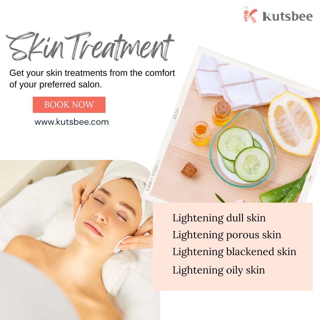 Reveal your radiant glow with our luxurious skin treatments! ✨ Indulge in pampering sessions designed to nourish and revitalize your skin. #SkinTreatment #GlowingSkin #SkincareRoutine #VisitNow #KutsBeeExperience #RadiantComplexion #BookNow Visit now: kutsbee.com