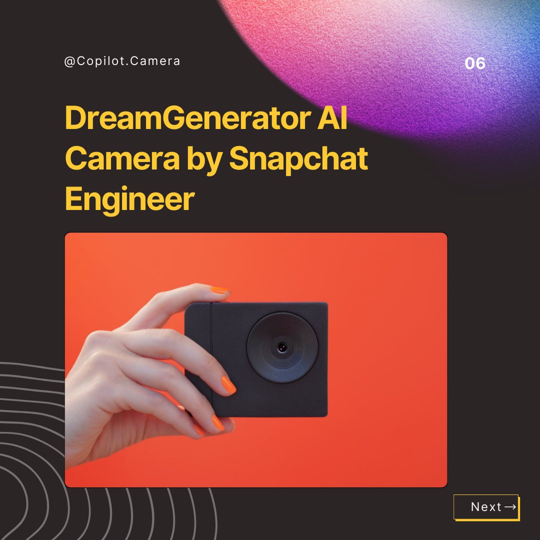 CopilotCamera's tweet photo. KnowYourCamera - AI in Camera 🧵2/2

AI Filters: Turn photos into masterpieces with enhanced editing features! 🪄

Psync Labs introduce 1st ever GPT-enabled camera!📹

#AI #Innovation #AIcamera #SurveillanceTech 
#dreamgenerator #AImagic #securitycamera

@PsyncLabs @_kylegoodrich https://t.co/ACq7M57Bv4