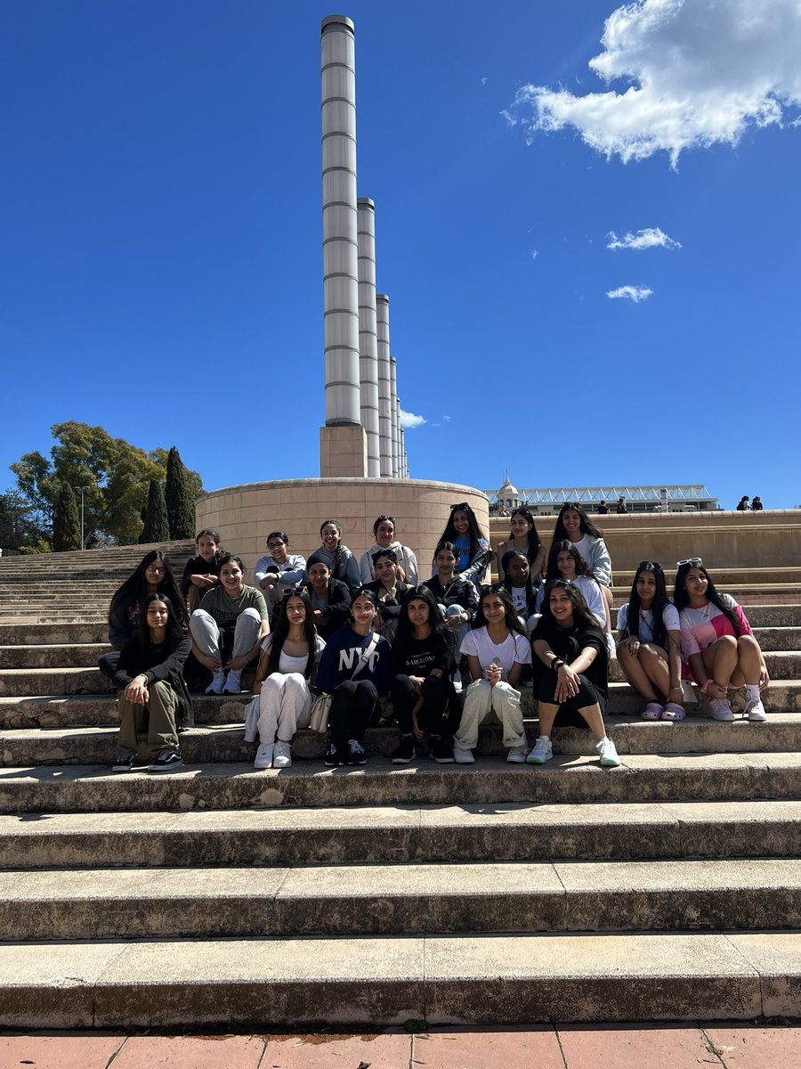 Safely arrived at Girona Airport. 

Straight to the Olympic stadium - beautiful scenery and walks.