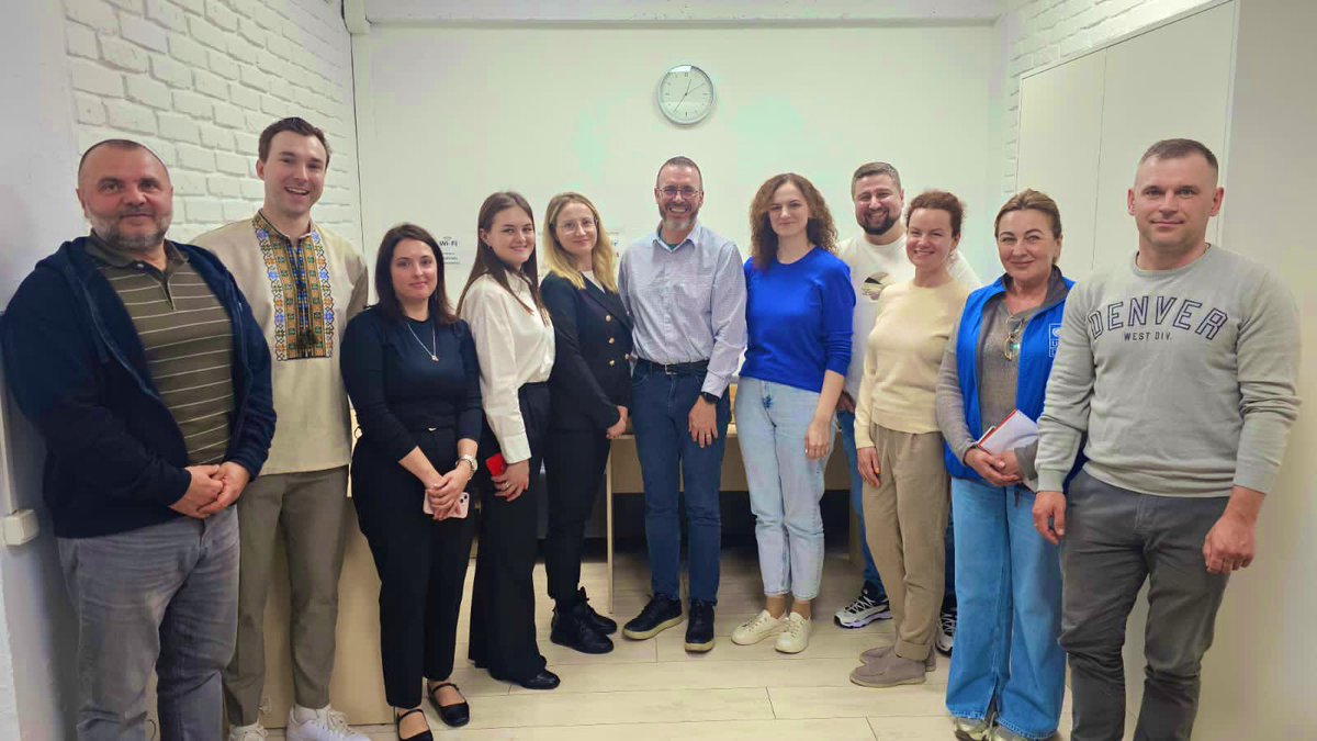 Delighted to visit our @UNDPUkraine office in #Odesa. Our staff continue to do incredible work, in spite of the increased missile and drone attacks.