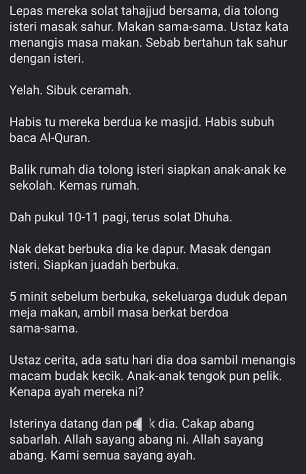 Nanti ada kelapangan baca dan boleh ambil iktibar. 

“Orang yg berniaga tawakal dia lagi kuat dr orang lain”