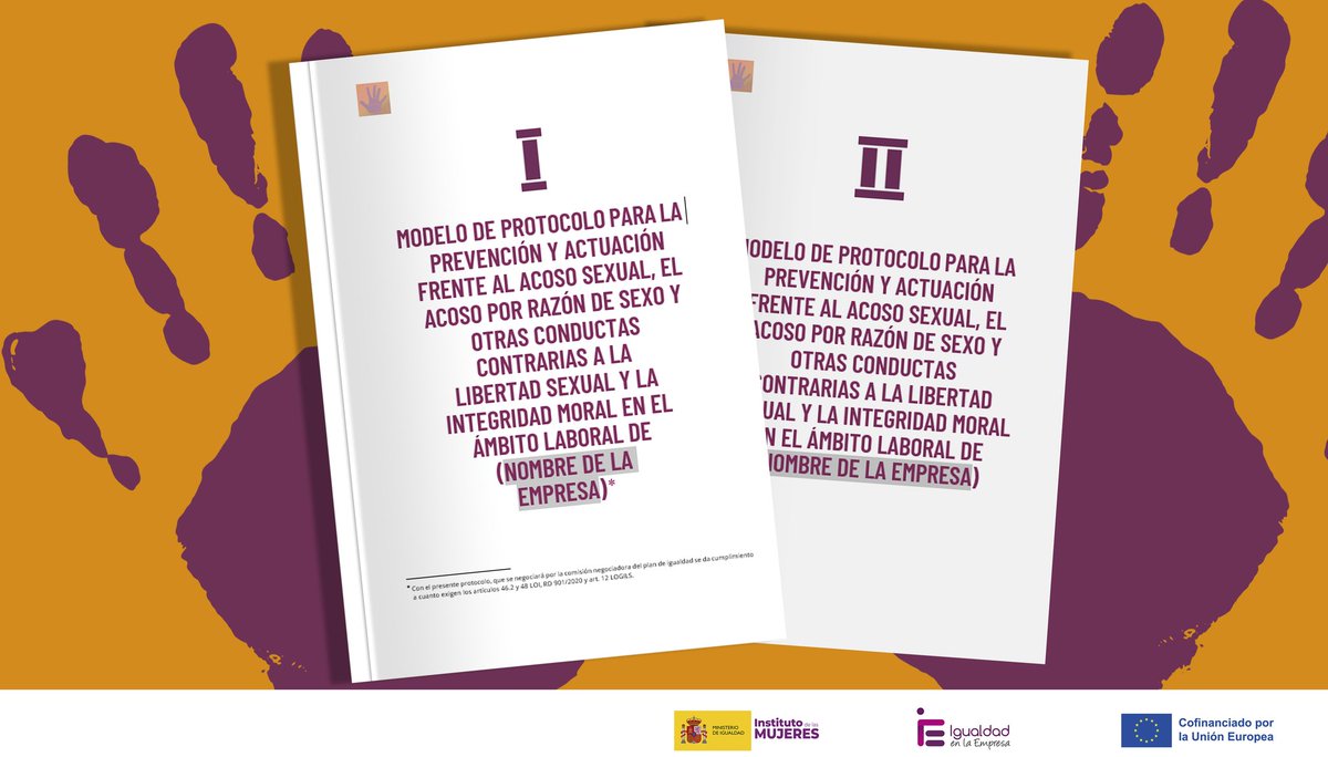 🟣 El Servicio <a href="/IgualdadEmpresa/">Igualdad Empresa</a> <a href="/InstMujeres/">Instituto de las Mujeres</a> ha actualizado la edición de los dos modelos de #Protocolo para la prevención y actuación frente al #AcosoSexual y #AcosoPorRazónDeSexo para facilitar su descarga a empresas y otras entidades. 

Accede a la web: igualdadenlaempresa.es/asesoramiento/…