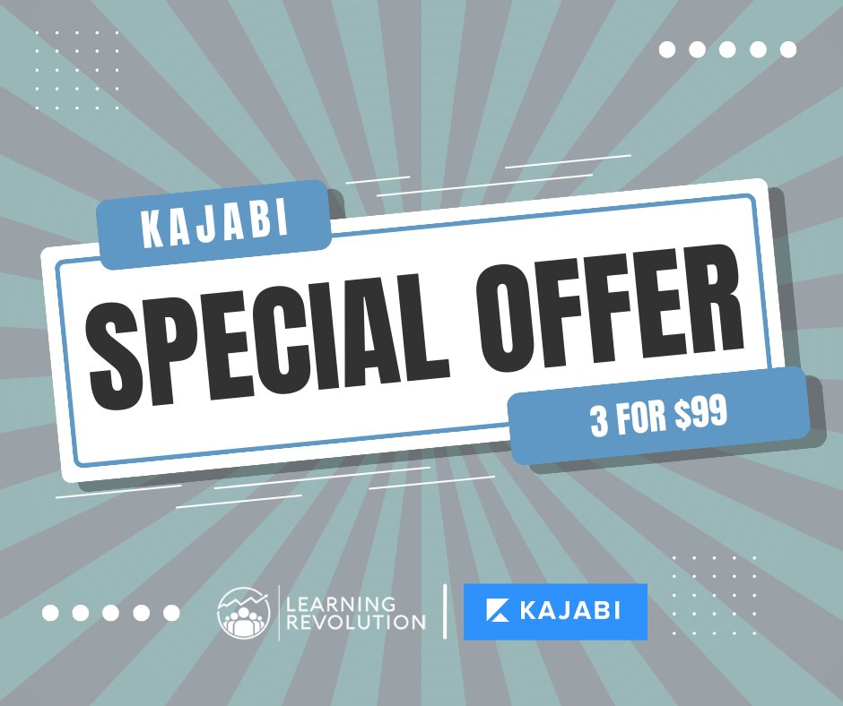 🎉 Don't be fooled this April Fools' Day! Grab an exclusive offer from @Kajabi: 3 months for $99! Elevate your online presence with Kajabi. Claim now: bit.ly/3VEv77B. #KajabiSpecialOffer #entrepreneur