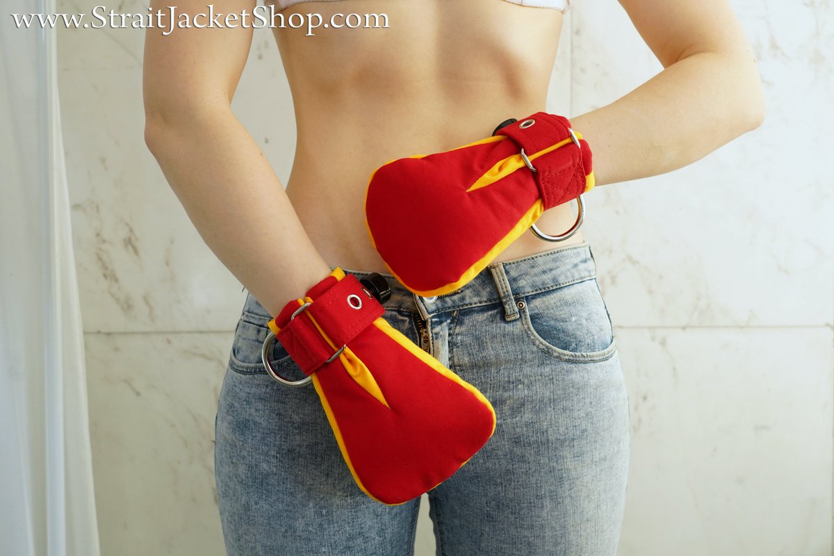 ShopStrait's tweet photo. Unfortunately, @McDonalds rejected our pitch to include our McMittens in Happy Meals 😠

They even banned me from the local restaurant and the manager threatened to call the cops! 😡

So we are giving away McMittens prototype🍟:
https://t.co/MgFUc85gSU

#straitjacketshop #mittens #segufix #AprilFoolsDay #AprilFoolsDay2024