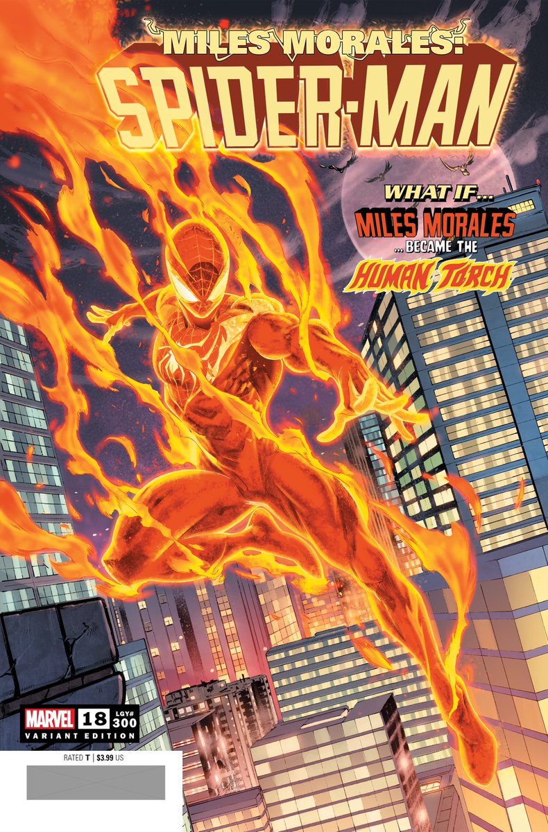 What If #milesmorales become the #humantorch cover!! Colors by @aburtov !! 