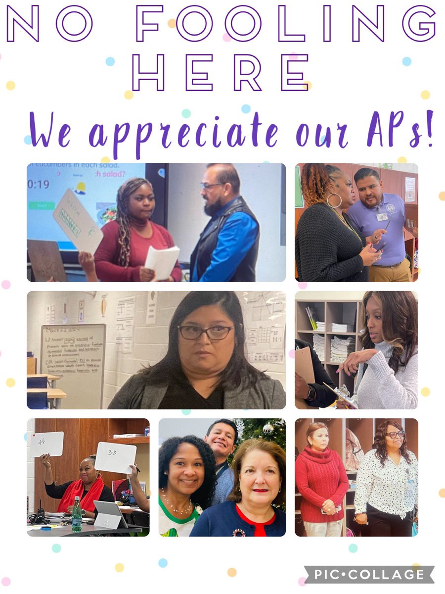 I’m not fooling when I say how truly grateful I am for the APs who work hand in hand with principals to ensure all students meet and exceed expectations @osborneowls @Janowski_HISD @KENNEDYesHISD @GarciaES_HISD @ScarboroughElem @HISDNorthDiv #AssistantPrincipalWeek #ThankYou