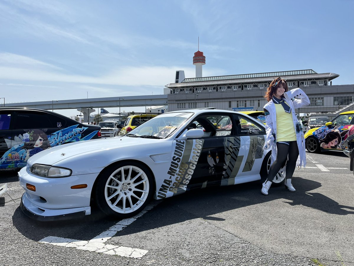 I also ride Itasha」 I wondered what it was riding, and it turned