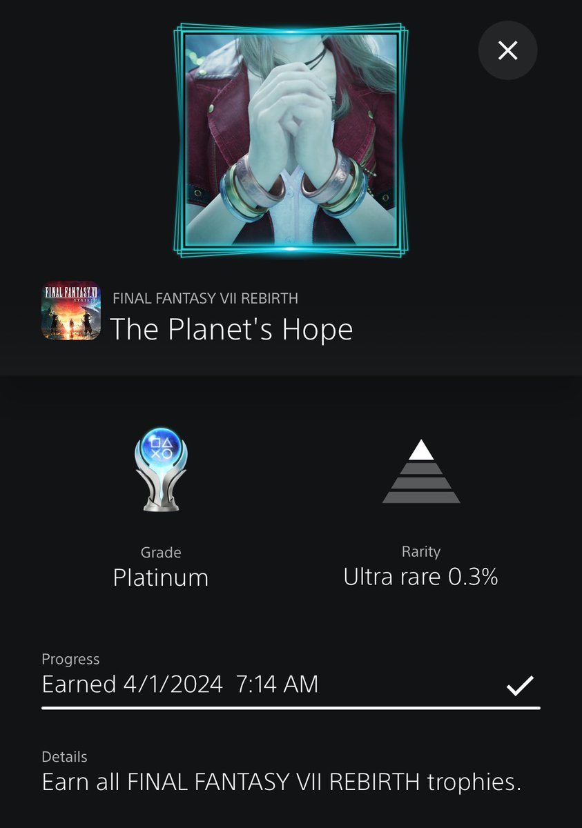 FiremacTweets's tweet image. I guess this is how I am sharing my platinums from now on.