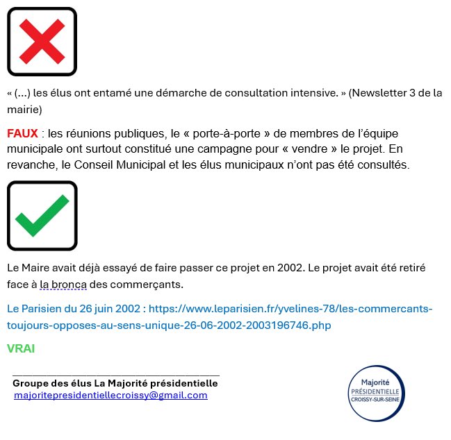 Boulevard Hostachy en sens unique. Trop c’est trop : démêlons le vrai du faux
@VilleCroissy @fmgrau @HananeBengualou @emmanuelduguay #croissysurseine #démocratieparticipative #démocratielocale