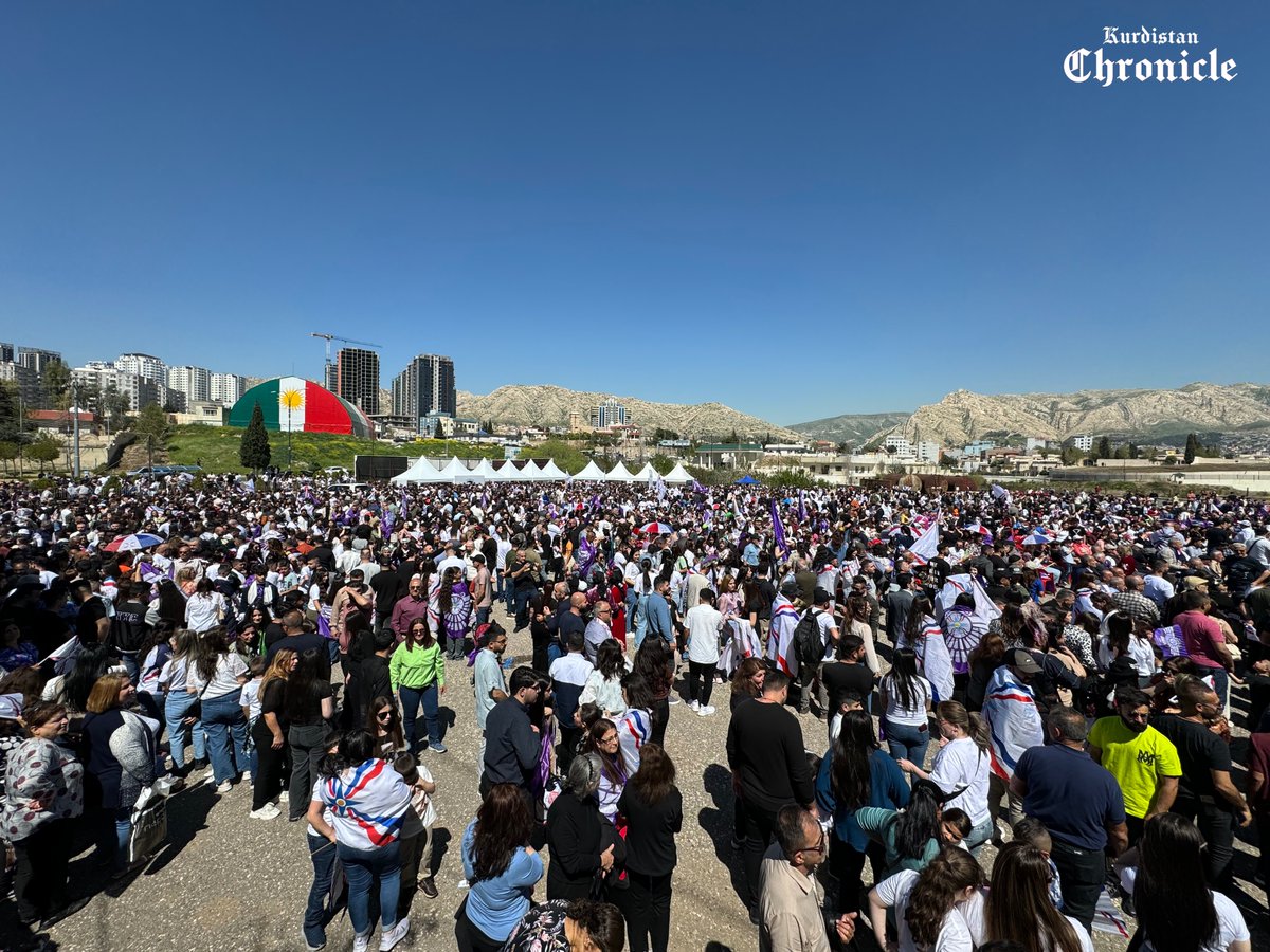 IN PICTURES: Assyrians celebrate new year "Akitu" festival in Duhok, Kurdistan Region.
 
📸 Star Ahmed
