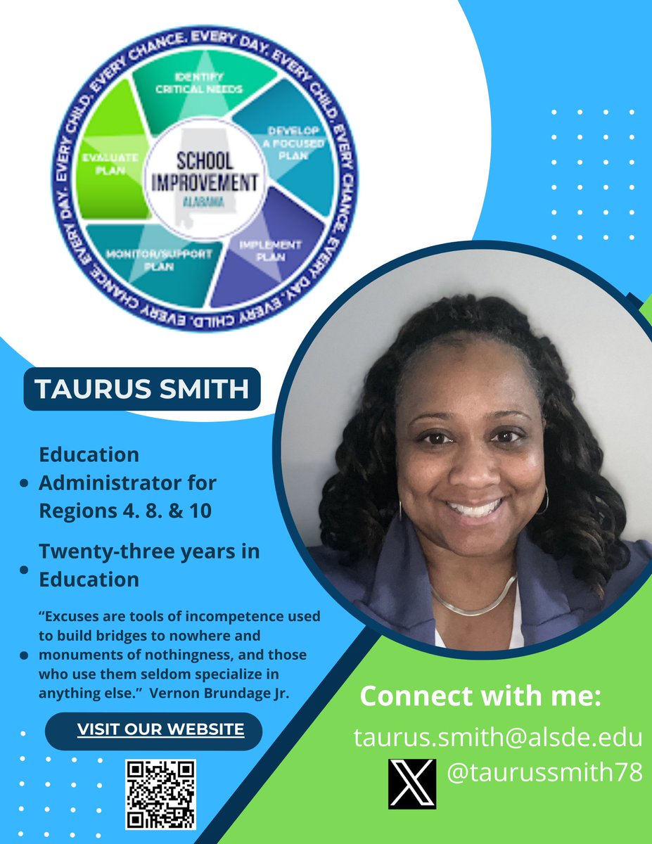 Meet one of our most dynamic Education Administrators, @taurussmith78. She says, 'Education is my passion and joy is the food to my soul,' and no truer words can be used to sum her up. Taurus Smith's wisdom and expertise are essential to the success of our team.
