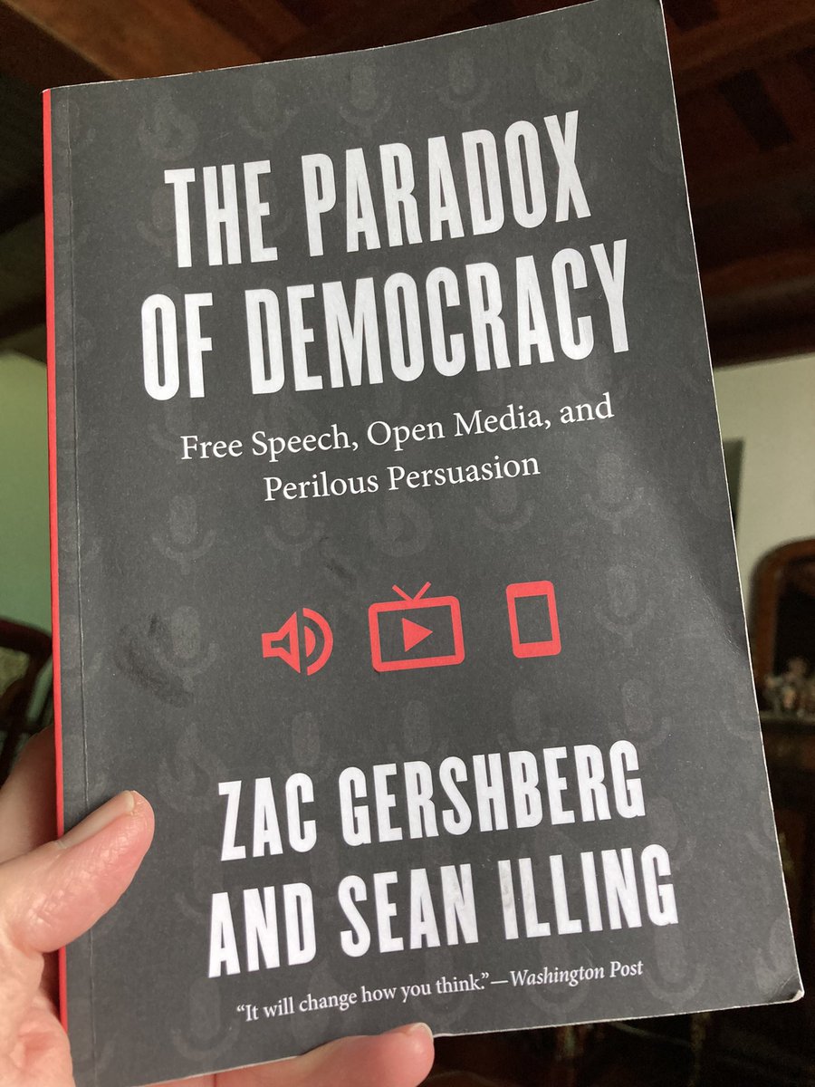 This book is a gem. From now on, my default textbook for any #polcomm courses. Thanks @zgersh1 and @seanilling for writing it.