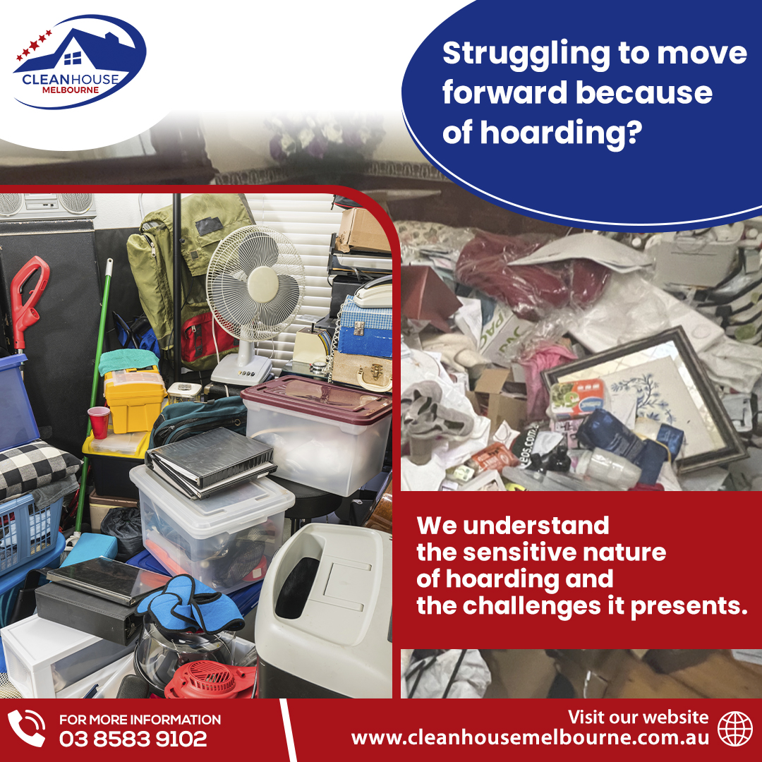 Struggling to move forward because of hoarding? At Clean House Melbourne, we understand the sensitive nature of hoarding and the challenges it presents.
📞03 8586 9102 or 📧info@cleanhousemelbourne.com.au.

#HoardingHelp #CleanSlate #CleanHouseMelbourne #MelbourneClean