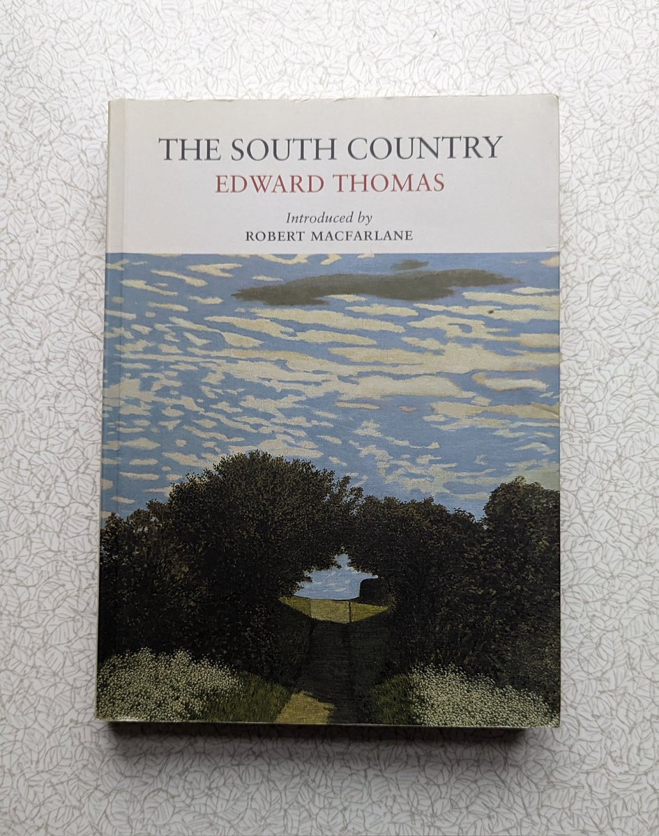 The next read.
The South Country. Edward Thomas.
@EdwardThomasFS @LittleToller 
#springreading #Literature