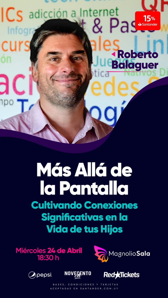 Queda hecha la invitación. <a href="/MagnolioSala/">🌸 Magnolio Sala</a> 24 de abril

#tech #ed #padres #madres #infancia #desarrollo