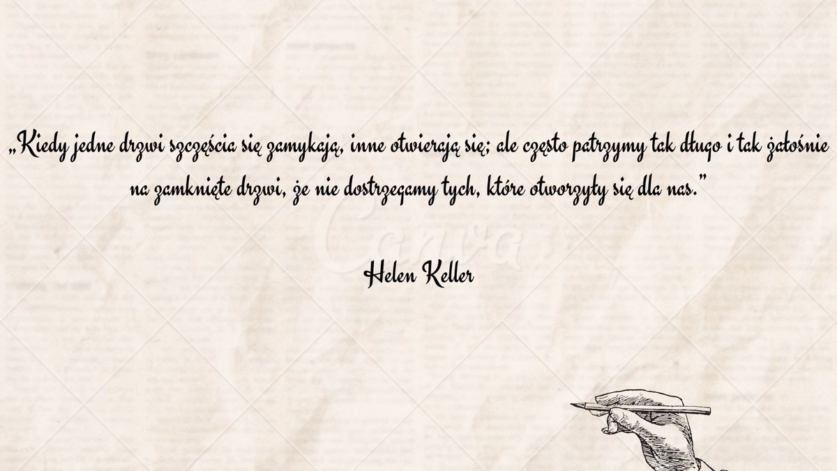 #cytat #PoniedziałekWielkanocny #cytatnadziś #TwitteroweKsiazkary #twitter #HelenKeller