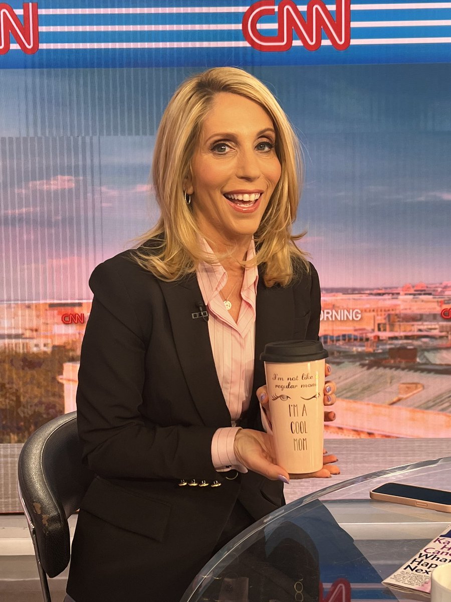 Fun times on @kasie @cnn with @DanaBashCNN and her morning Mean Girls mug.
