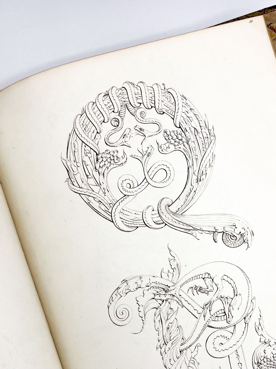 An ABC of dragons, created by a pretender to the Stuart royal line! Last week the Curious Objects podcast indulged my obsession with an odd 19th century manuscript we have at @typepunchmatrix — Listen on Apple or Spotify (links below)