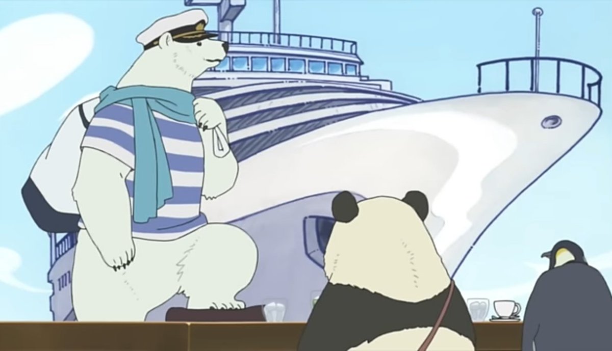 ⠀
⠀⠀"นั่นสินะ ไม่เปิดแล้วดีกว่าคาเฟ่ ไปเป็นโจรสลัดกันดีกว่า แพนด้าคุงเตรียมออกเรือได้เลย เสบียงพร้อมแล้ว"