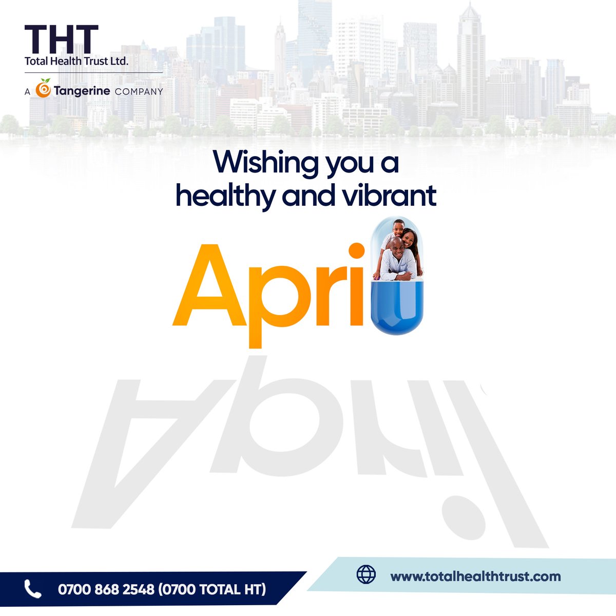 Happy New Month! It is a perfect time to commit to your health and happiness. #TotalHealthTrust #HappyNewMonth