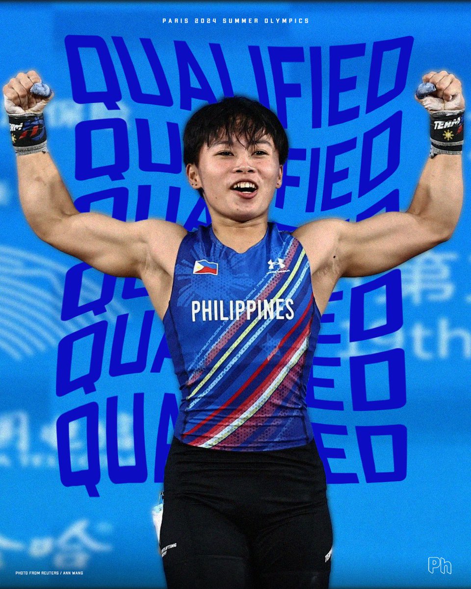 DEBUTANT ALERT 📢

Rosegie Ramos just secured her spot in the Women's 49kg weightlifting for her debut Olympics! 🇵🇭

#Paris2024 | #LabanPilipinas