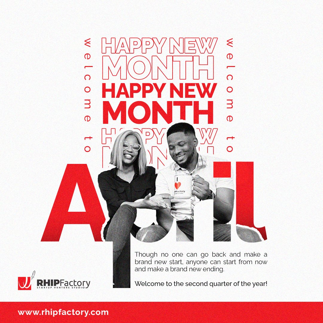 RHIPFactory's tweet image. Welcome to the second quarter of the year. Please take a moment to visit our page and follow us. 

What are you most grateful for ? 

What signigicant achievement did you make in the previous quarter ?

Kindly share in the comments.

#rhipfactory #happynewmonth