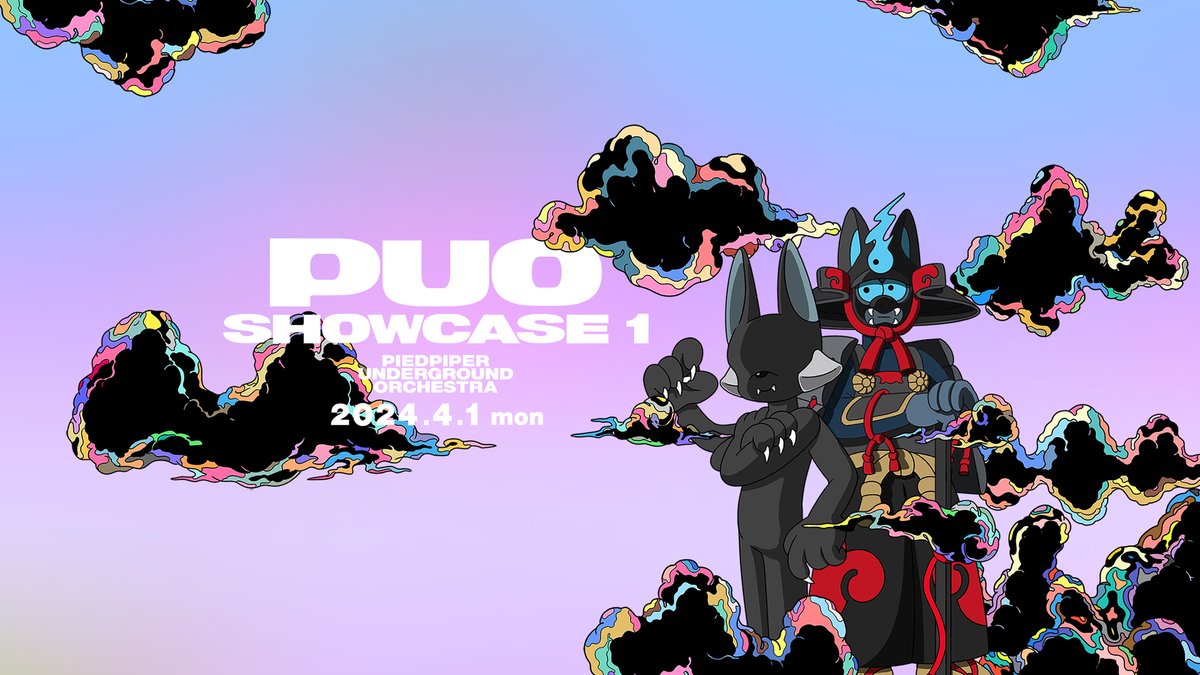 【 #PUOSHOWCASE_1 】 ◆ 21:00 START ◆ 【PIEDPIPER UNDERGROUND ORCHESTRA「PUO SHOWCASE 1」】 謎プロジェクト始まります。 youtube.com/live/7sQ2efnoN… #神椿無電