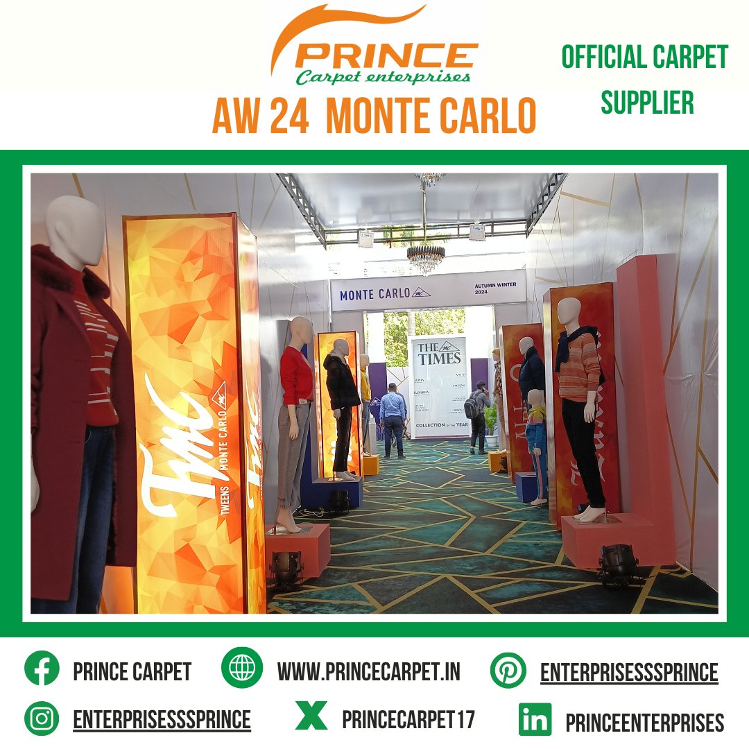 Embracing the timeless allure of Monte Carlo with AW 24. ✨ 
.
.
#montecarlomagic #AW24fashion #clothingbrand #cloths #montecarlo #event #industry #princecarpet #pce #princecarpetenterprises #princecarpet #pce