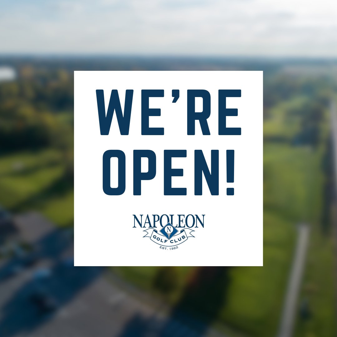 Napoleon Golf Club tweet media