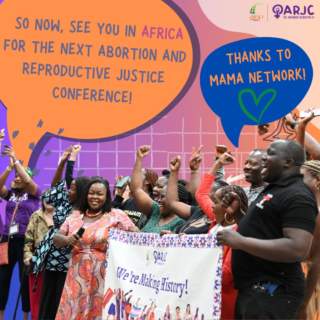 We couldnt have imagined a better group of people taking forward the #unfinishedrevolution, than <a href="/themamanetwork/">MAMA Network</a> &amp; <a href="/JadeMaina/">#DefendConstitution 🇰🇪</a> ! 
A huge thanks to them &amp; we cannot wait to see what they have in store for all us! Looking forward to the next #ARJC ! 
#ARJC2024 #ARJCASAP #Africa