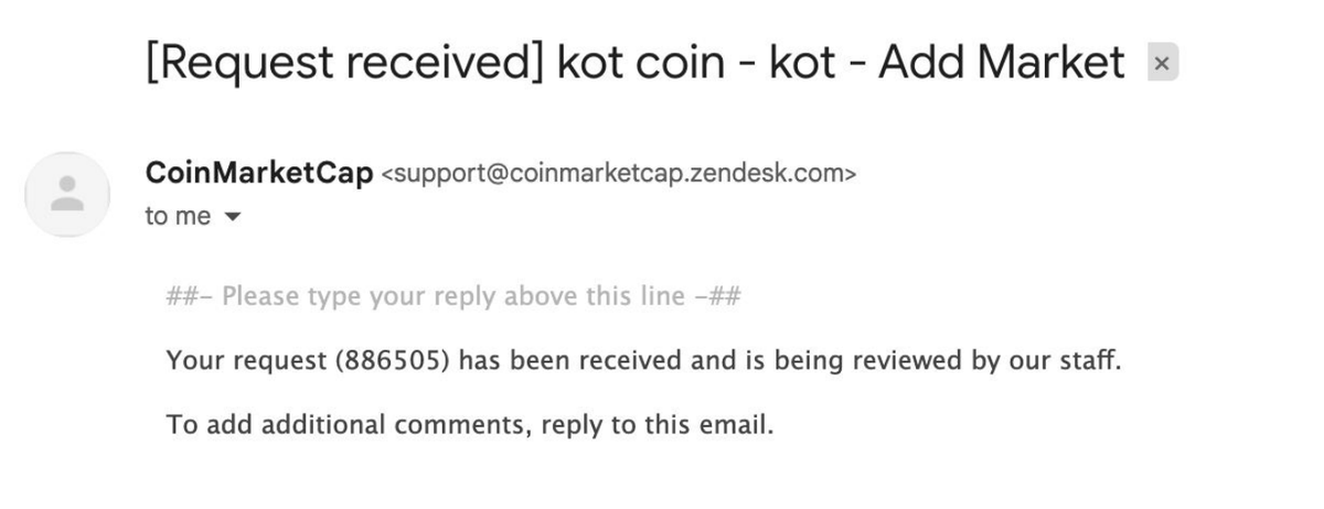 hey <a href="/CoinMarketCap/">CoinMarketCap</a>  we just sent a request for listing $kot on CMC and then we start sending it to the valhalla
Our social:

TG: t.me/kot_on_sol
X: x.com/kot_on_sol
Site: kotonsolana.com

CA:  3PxMEsk3EKdyADYNzVSxNRKX7aG2S6EgNHQD69CwBpZe