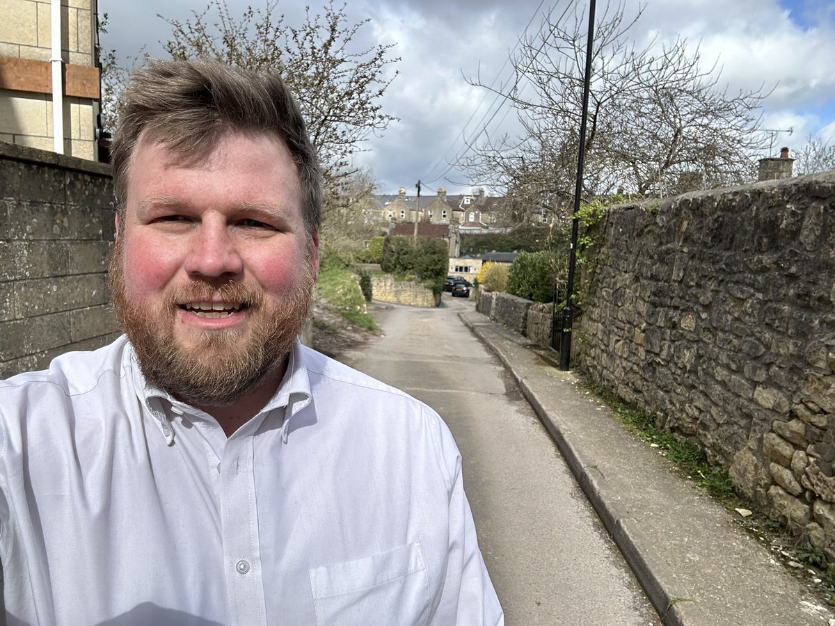 Great to speak to residents in Combe Down and on the street I grew up on last week.