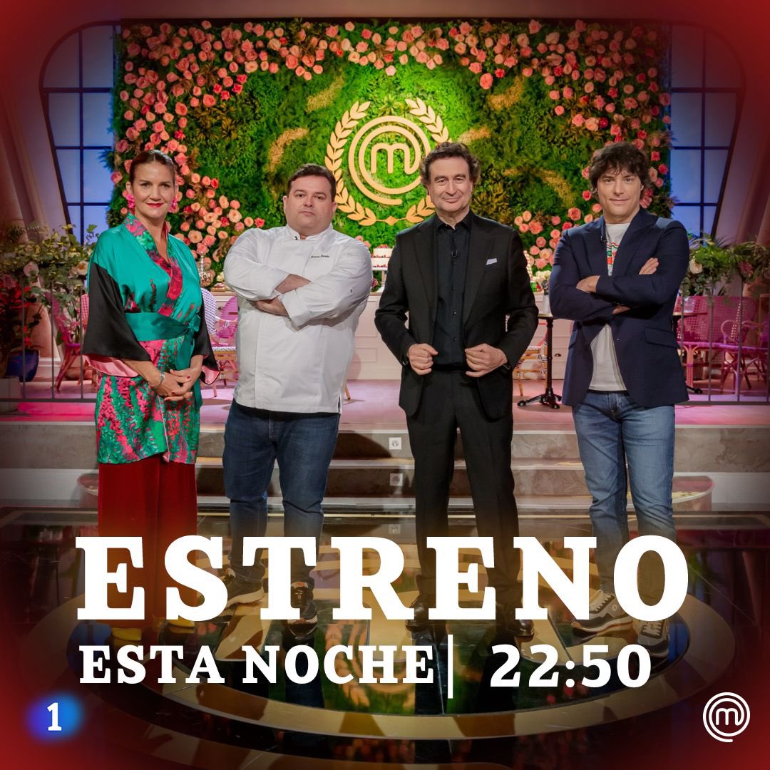 ShineIberia's tweet photo. Esta noche a las 22:50h en @La1_tve , 50 candidatos se enfrentarán a la última prueba de @masterchef_Es: terminar un plato frente al jurado y al chef @marcosmorancg (3 soles Repsol y 1 estrella Michelin). Los mejores obtendrán el delantal y se convertirán en aspirantes. https://t.co/x4dDRfvR5T