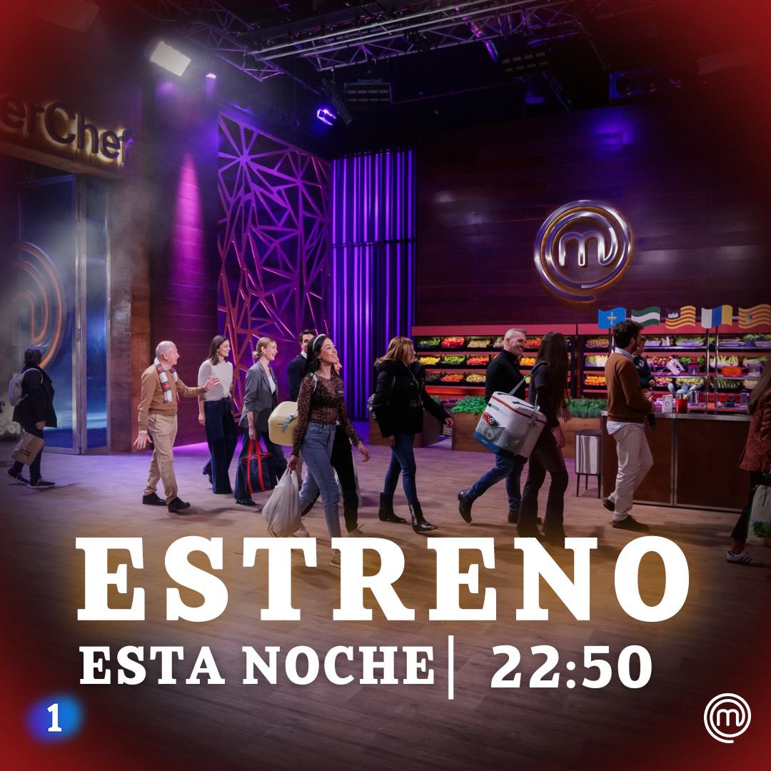 ShineIberia's tweet photo. Esta noche a las 22:50h en @La1_tve , 50 candidatos se enfrentarán a la última prueba de @masterchef_Es: terminar un plato frente al jurado y al chef @marcosmorancg (3 soles Repsol y 1 estrella Michelin). Los mejores obtendrán el delantal y se convertirán en aspirantes. https://t.co/x4dDRfvR5T