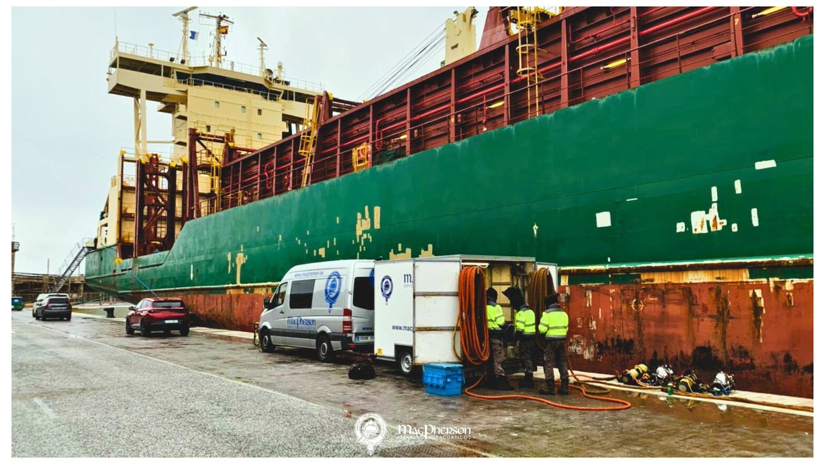 Fotos de una inspección class en el puerto de Málaga para el buque AVERA el pasado 26 de Marzo. #macphersonbuzos #macphersonserviciossubacuaticos #serviciossubacuaticos #underwaterservices #underwater #puertodemalaga #buceo #buceopro #buceoprofesional #buceoindustrial