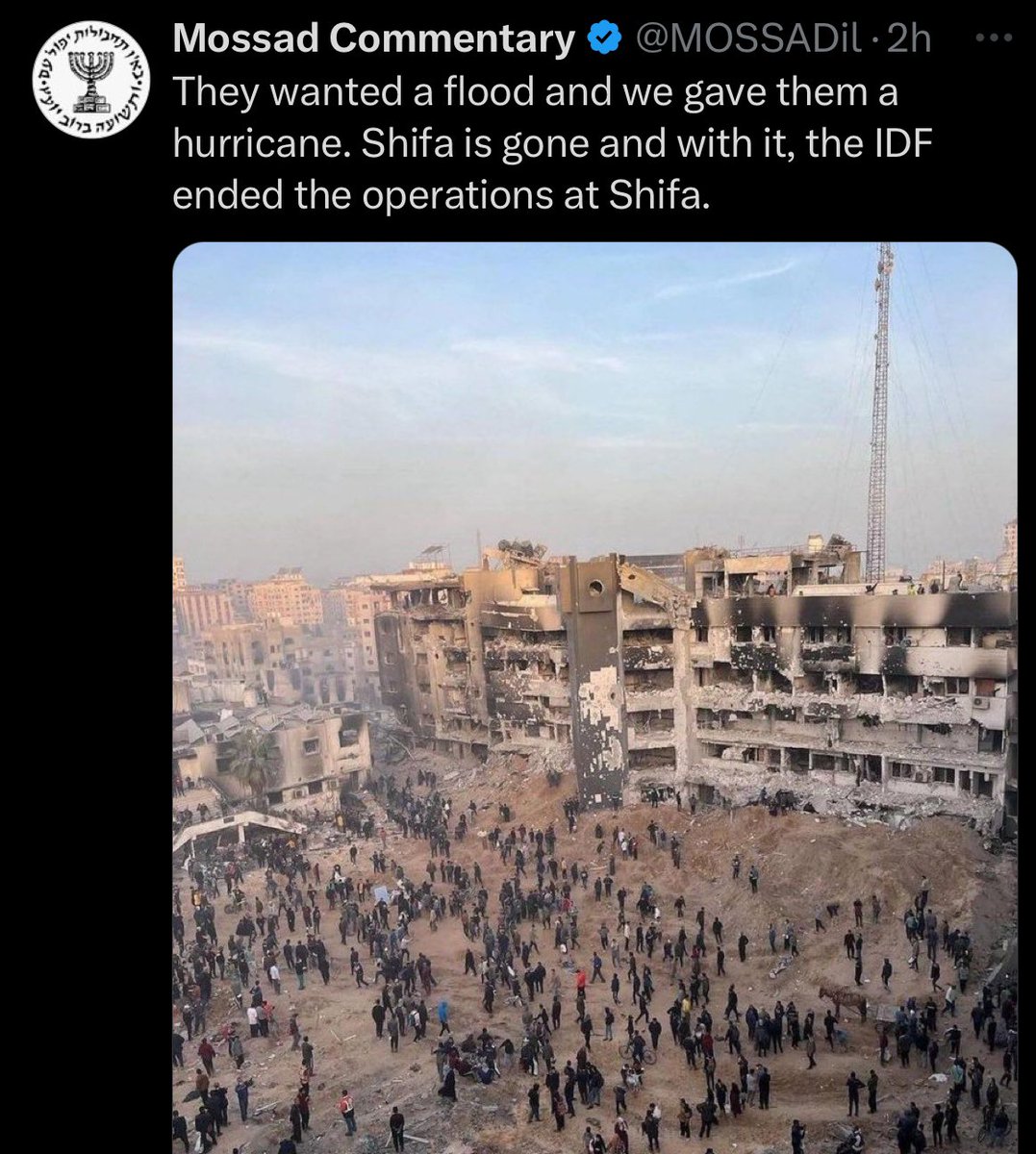 From “we didn’t bomb a hospital,” to bragging about murdering 400 people while destroying a hospital, in less than six months—this is the story of dehumanisation, the normalisation of war crimes, and how genocides happen