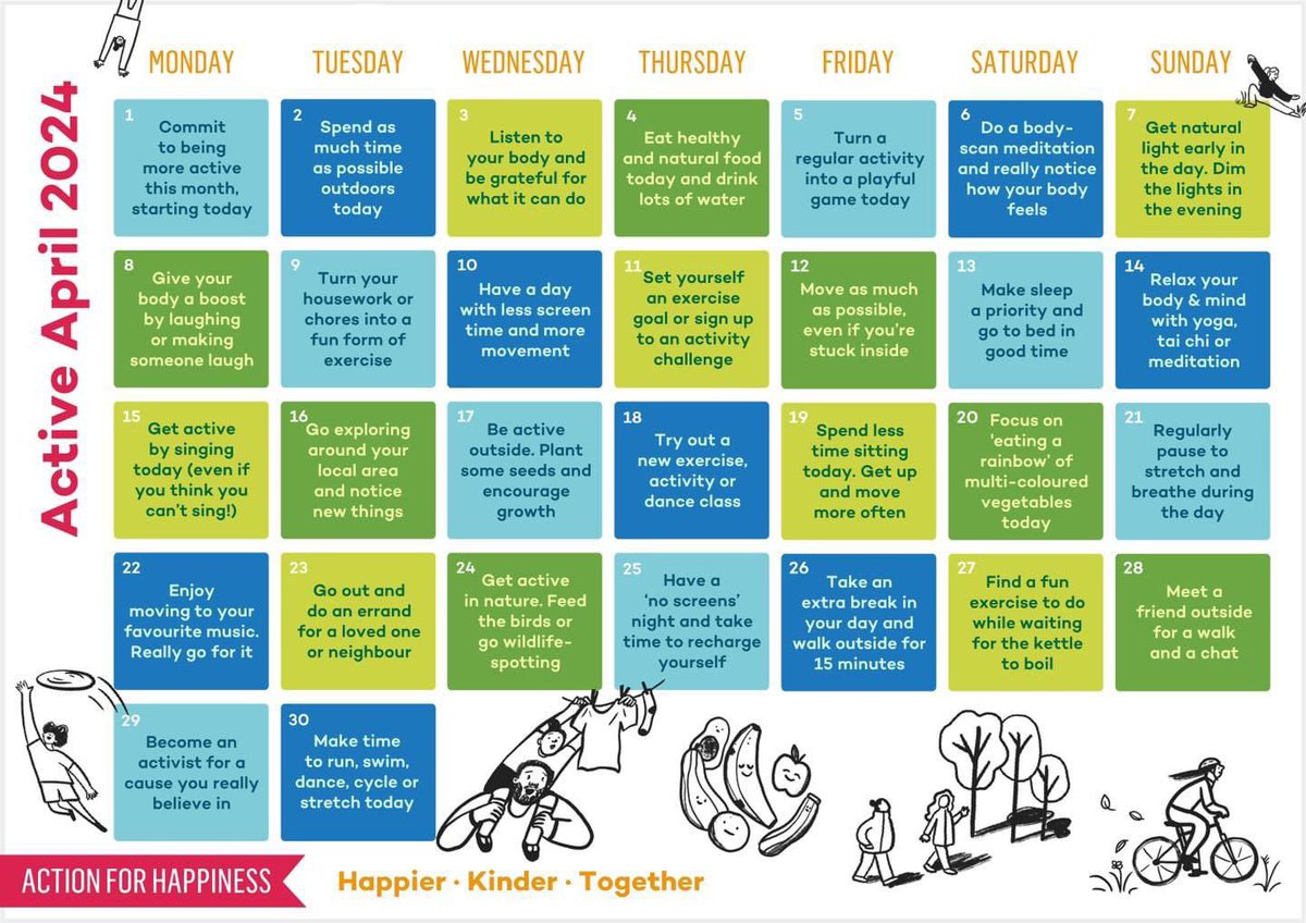 StJosephsERC's tweet image. #ActiveApril