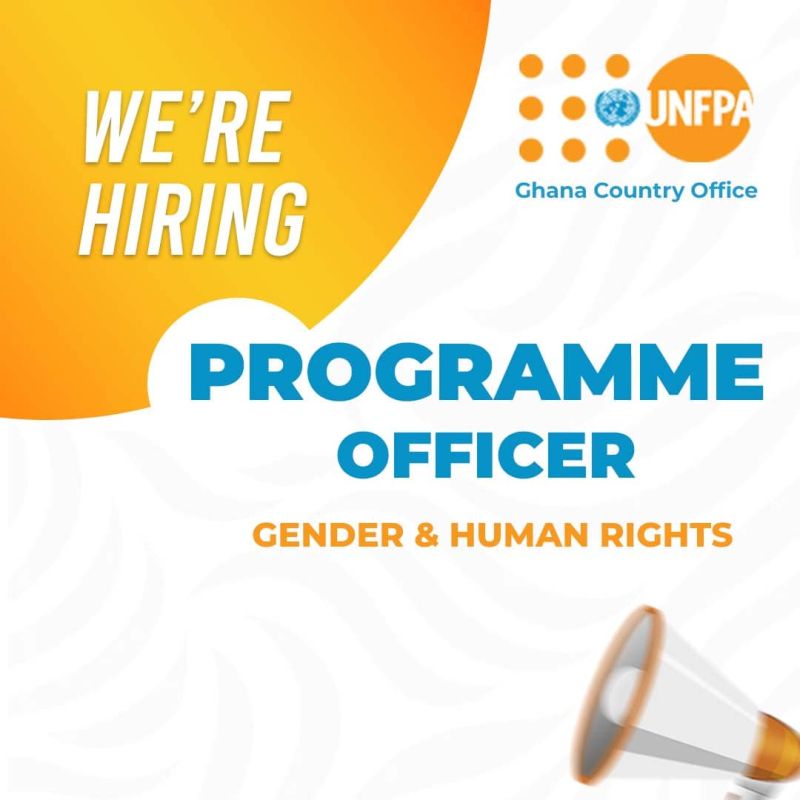 🌍 Join UNFPA Ghana as a Programme Officer, Human Rights! 🕊️ Paid Job Opportunity! 📍 Location: Accra, Ghana 📅 Posting Date: 03/20/2024 ⏰ Apply Before: 04/05/2024 🕒 Job Schedule: Full-time Apply Now: bit.ly/43WseS5📝 #JobOpportunity #HumanRights #UNFPA