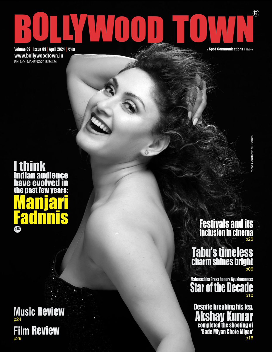 April cover story❤️💫 
Get ur copies now!
@_bollywoodtown
@yhmishra
#BollywoodTown
#YogeshMishra