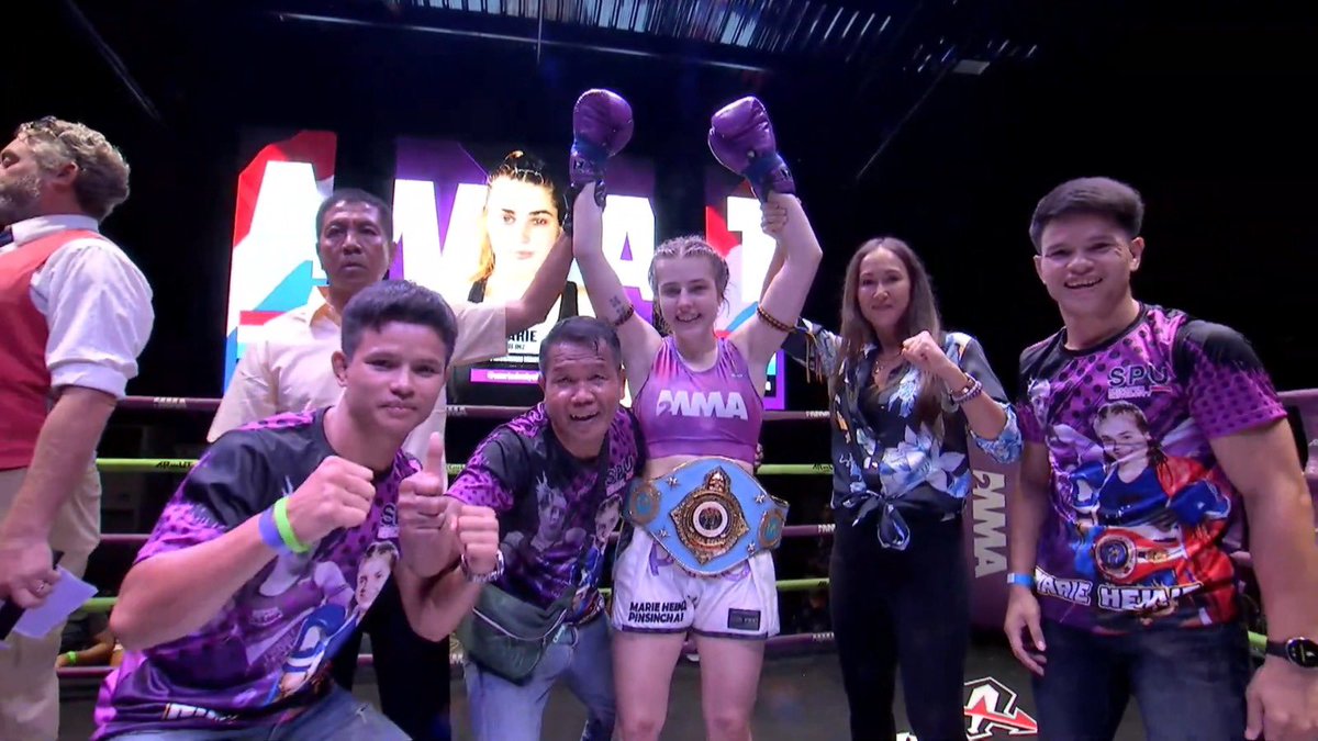 HemmerPatrick's tweet image. What a performance! 
🇱🇺 @marieheinz07 put up a real fight in Phuket last night to become WMO World Champion. Bravo! 
#LetsMakeItHappen
@SportLuxembourg