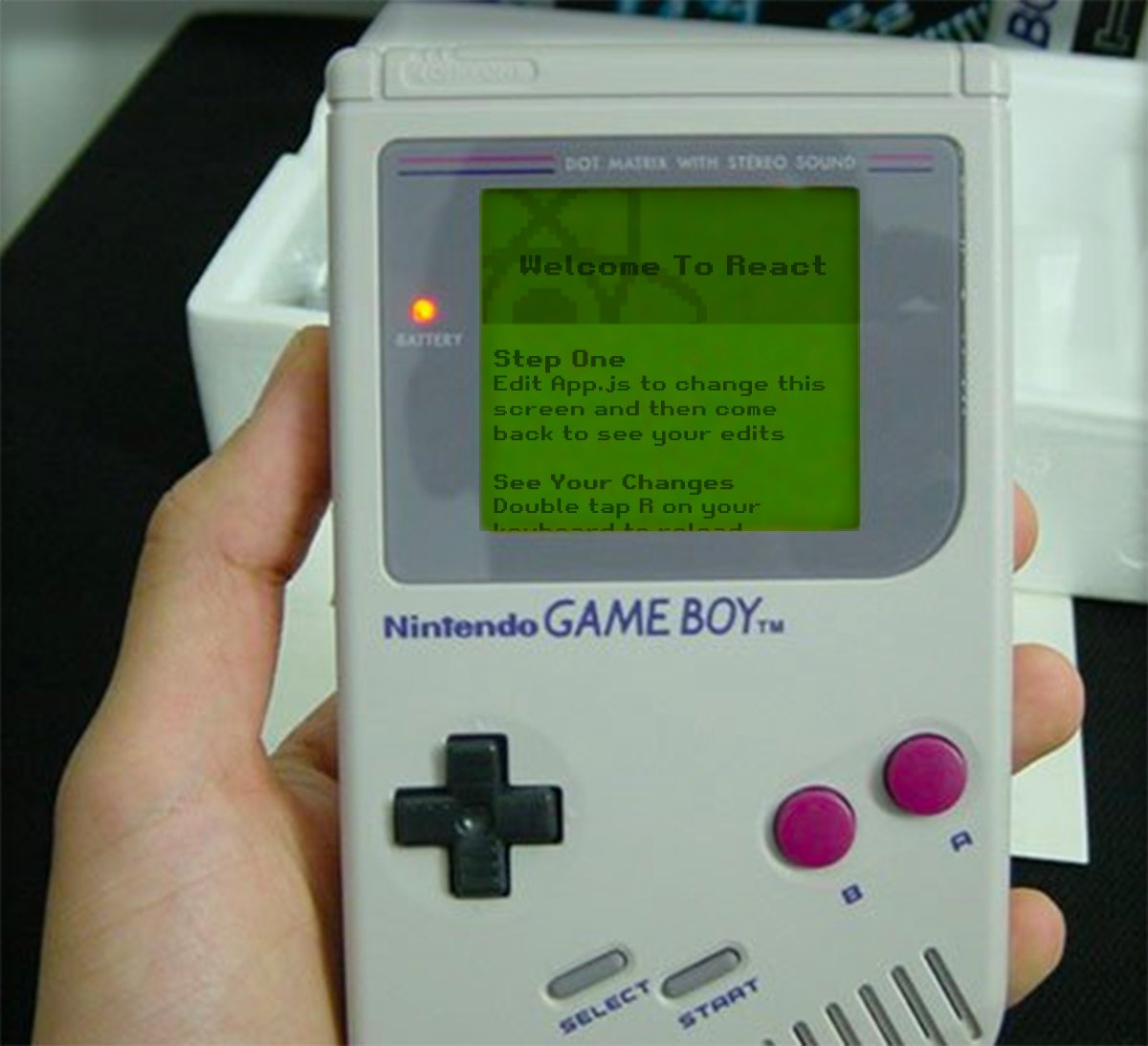 jerem_devfront's tweet image. First run of react-native-game-boy
Soon on public git hub. #reactnative #gameboy #wasm