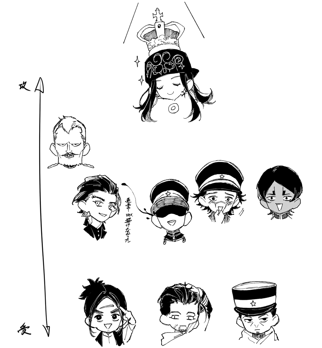 誰も聞いてないけど私の中ではこう並んでる(一部) 