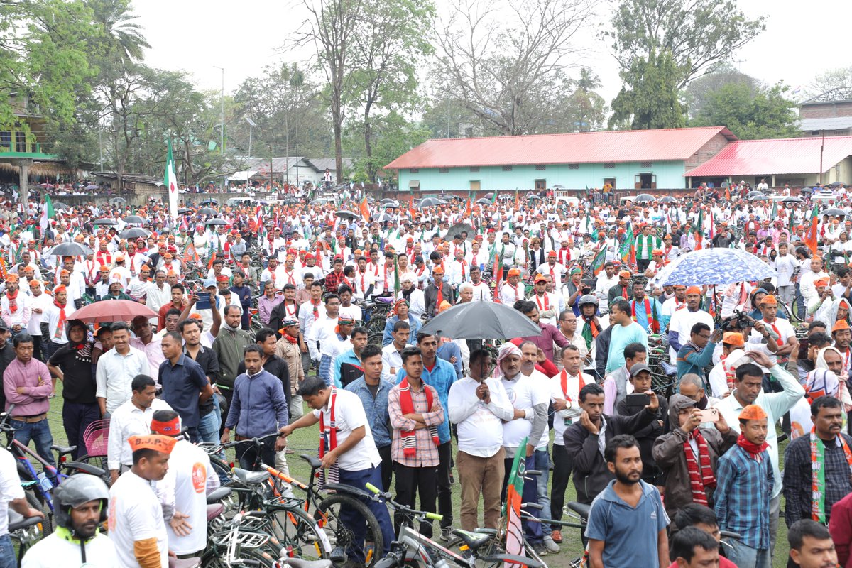 BJP4Assam tweet picture