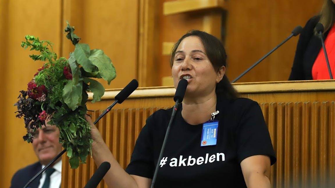 🌲Akbelen Ormanları için yıllardır mücadele eden doğa savunucusu yoldaşımız Nejla Işık, İkizköy'de muhtarlık seçimini kazandı.