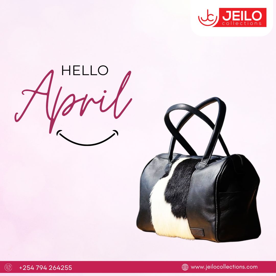 Happy New Month! 

Elevate your style this April with our exquisite fusion of hair and leather  bags. 

Feel free to reach us through: 0794264255 to place your order.

#BagsManufacturers
#TrendyBags
#JeiloCollections
#LeatherBags
#EasterSpecial
#MadeInKenya