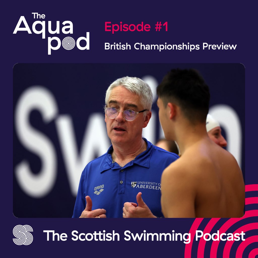 🆕The Aqua Pod has landed! Listen to Episode 1 of our brand new podcast ‘The Aqua Pod’, as we look ahead to the @Aquatics_GB Swimming Championships! 🇬🇧 Hosts Charlie Harris and Ian Wright are joined by coaches Josh Williamson, Danielle Brayson and Patrick Miley 🗣