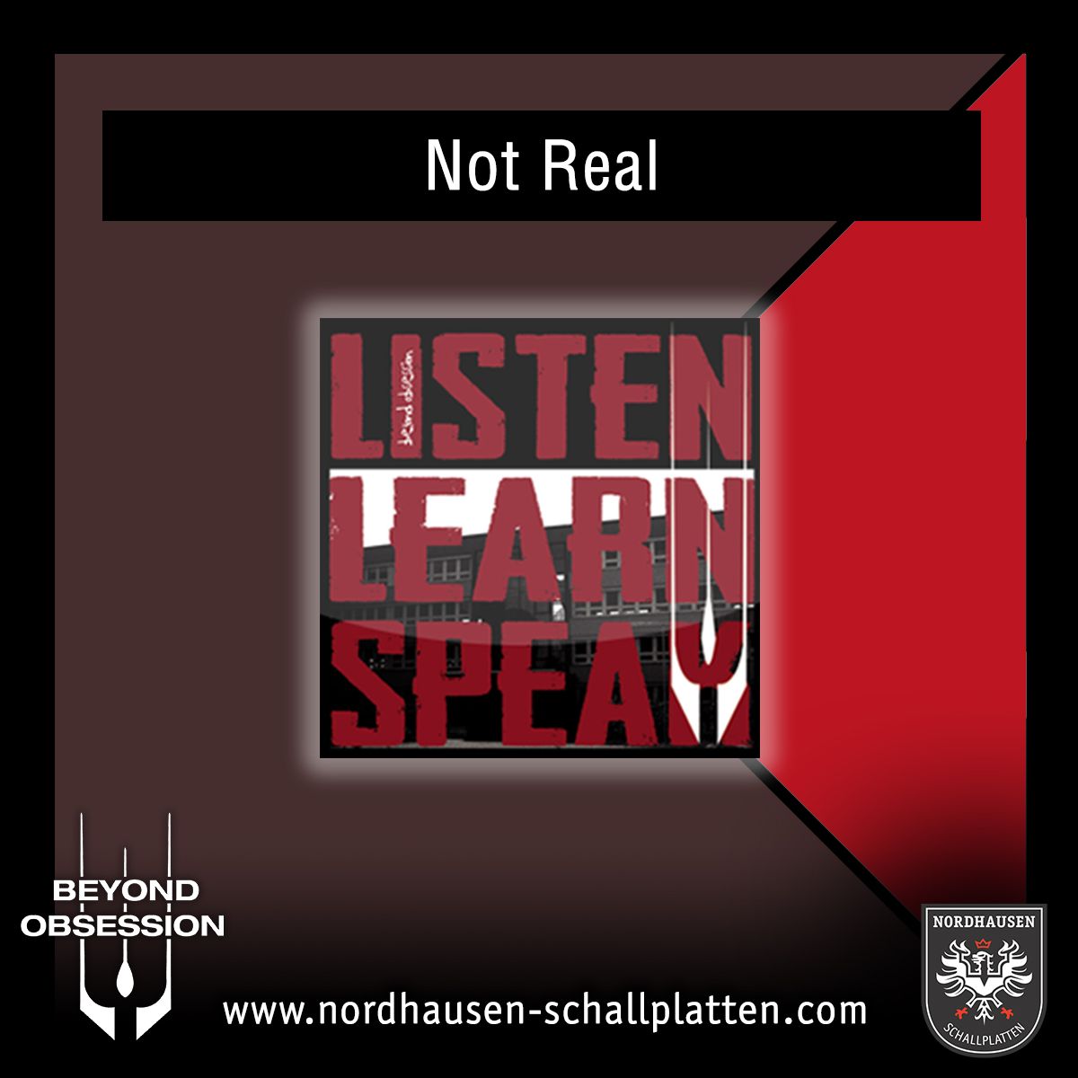 Listen to Not Real by Beyond Obsession on #Youtube and just enjoy it: buff.ly/3Bh41qf #NordhausenSchallplatten #beyondobsession #listenlearnandspeak #momentsoftruth #pureandnaked #spreadthemusic