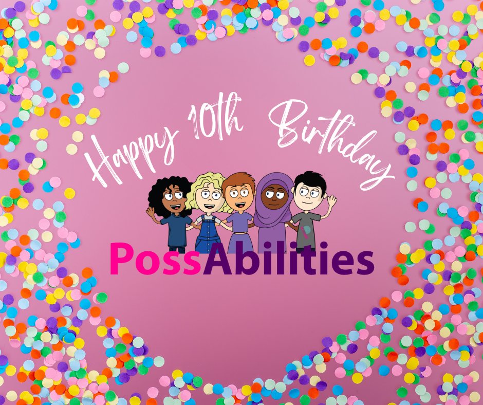 🎉 Happy 10th Birthday, PossAbilities! 🎂 A huge THANK YOU to our staff & those we support for a decade of incredible moments. Here's to the past 10 years of making a difference & many more to come. Cheers to our future filled with endless possibilities! 🚀 #PossAbilities10Years