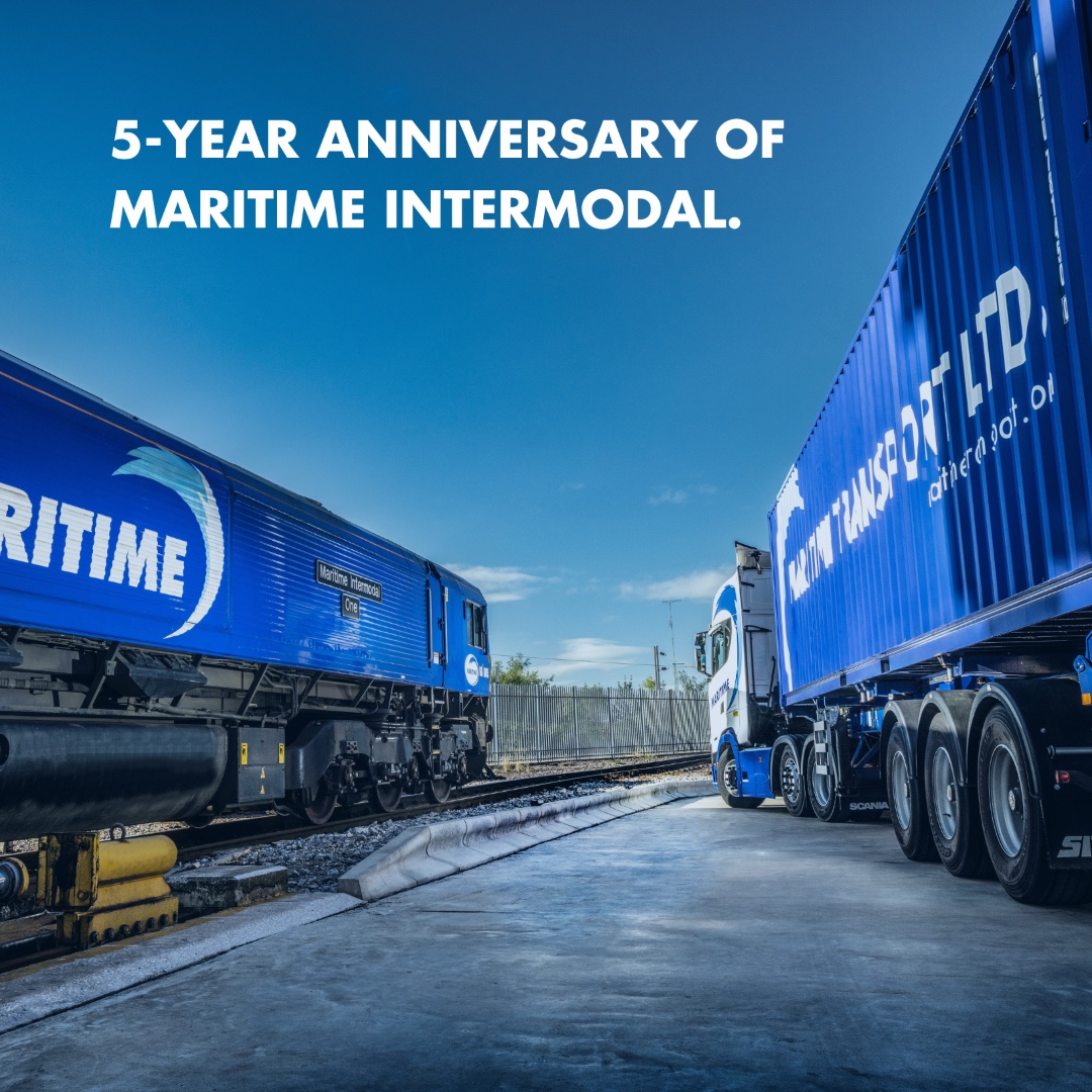 Today marks 5 years since we announced our partnership with DB Cargo UK and launched Maritime Intermodal. ➡️ If you need to move cargo via rail or road, contact us today: ow.ly/Zc7I50R1me1 #MaritimeDBPartnership #Intermodal #MaritimeTransport