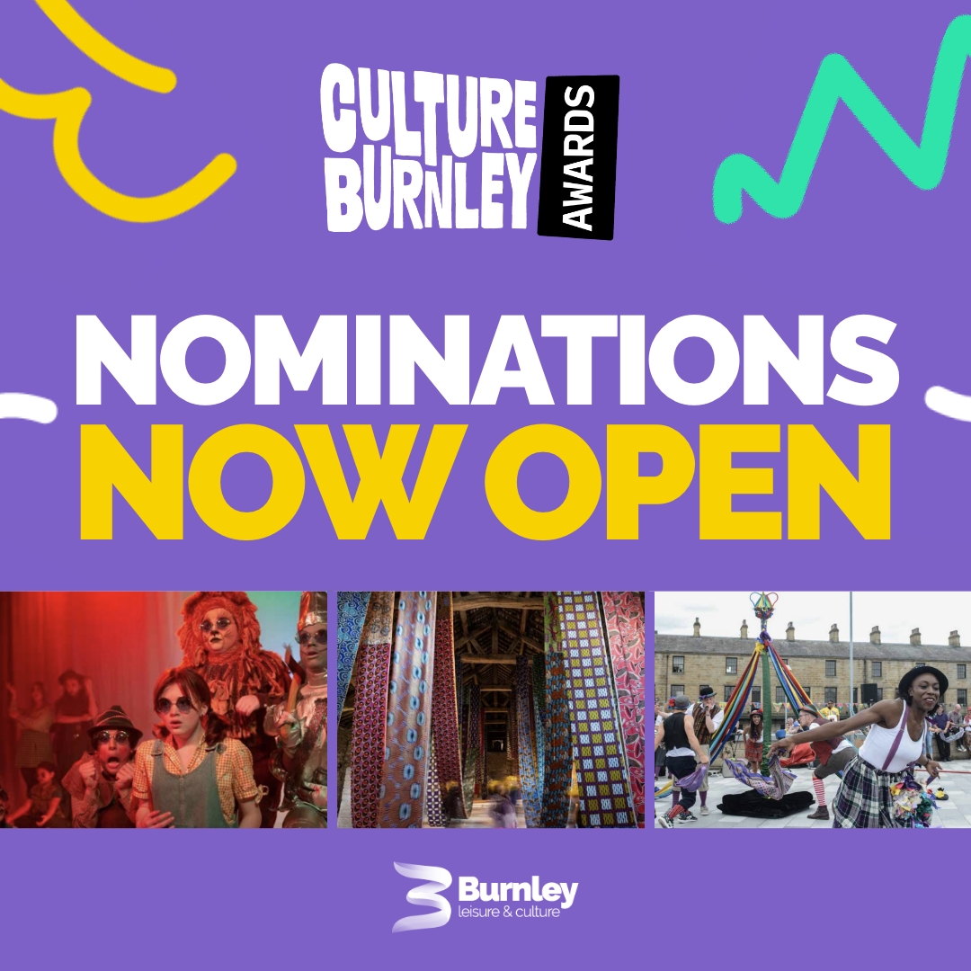 Nominations are now OPEN 🏆 We are thrilled to share that nominations for our first-ever Culture Burnley Awards ceremony are now open, with 8 incredible categories, including: 🧡 Cultural Organisation Award 🧡 Volunteer Award 🧡 Community Award More: blcgroup.co.uk/culture-burnle…